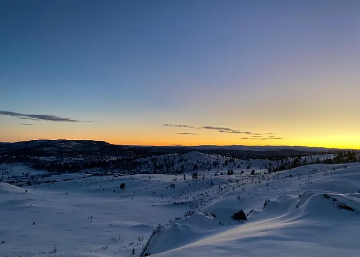 Delikat Omgitt Av Hallingdals Vakre Fjell * 奥尔